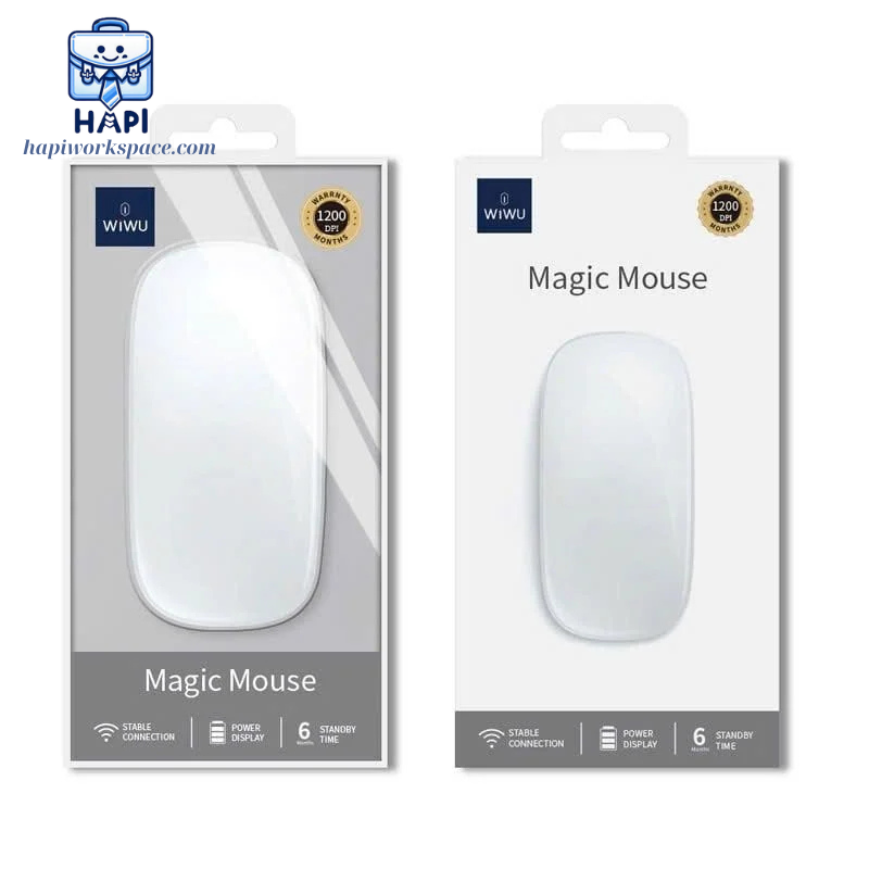 Chuột không dây Hàng chính hãng WiWU Wi-WM103: Thiết kế tối giản, đậm phong cách nhà &quot;Táo&quot;