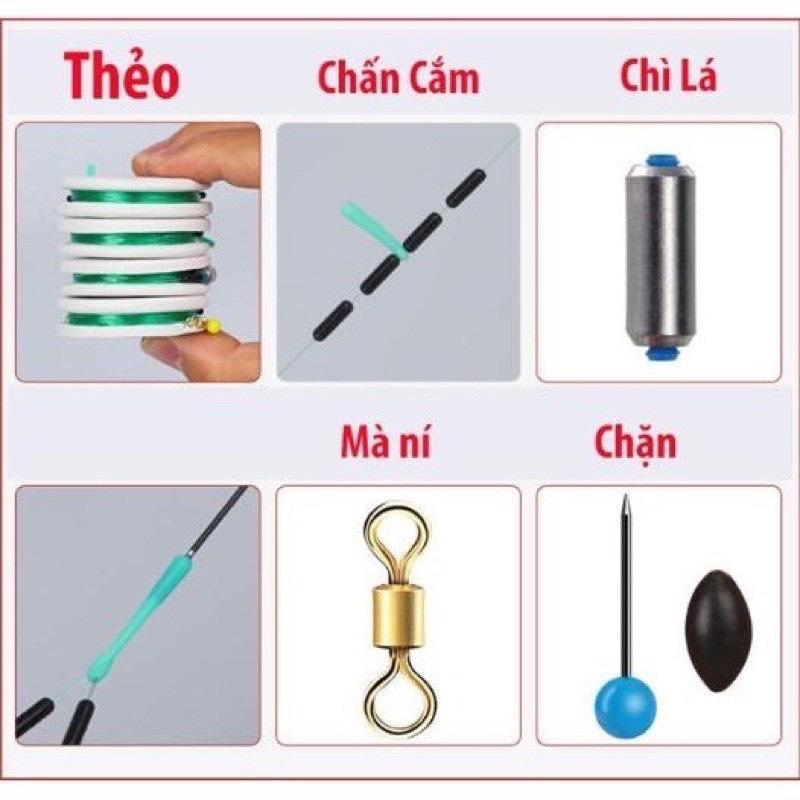 Trục Câu Đài Buộc Sẵn Trục Trắng Câu Đài Trục Thẻo Giá Rẻ Câu Cần Tay Tiện Lợi