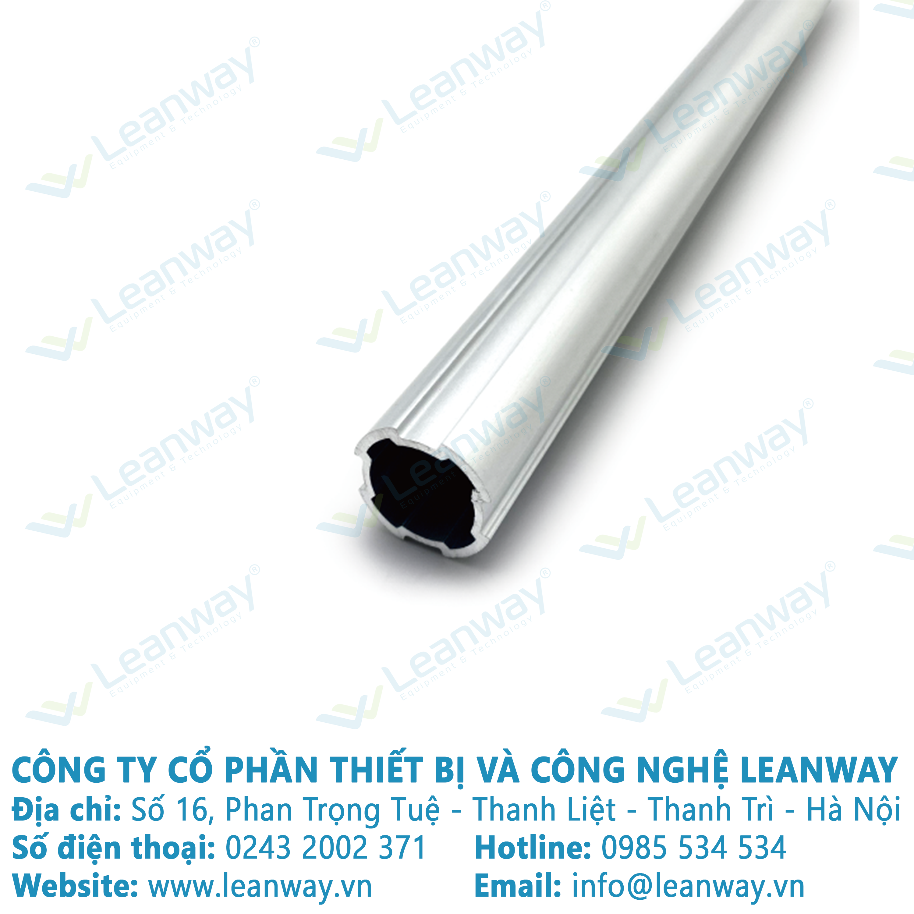 Thanh nhôm hợp kim ASP-1120 - Miễn phí cắt theo kích thước yêu cầu. (Giá đã bao gồm VAT)