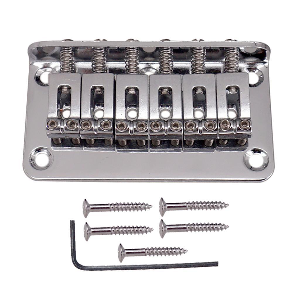 Bass Bridge BLACK With 5 Screws & 1 Wrench , 2 Set