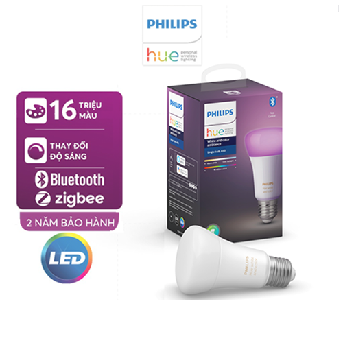 Bóng Philips 16 triệu màu Hue WhiteAmbiance