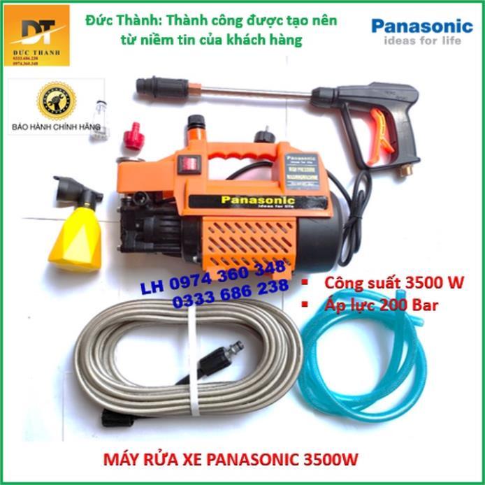 Máy rửa xe Panasonic công suất 3500W. Bảo hành chính hãng