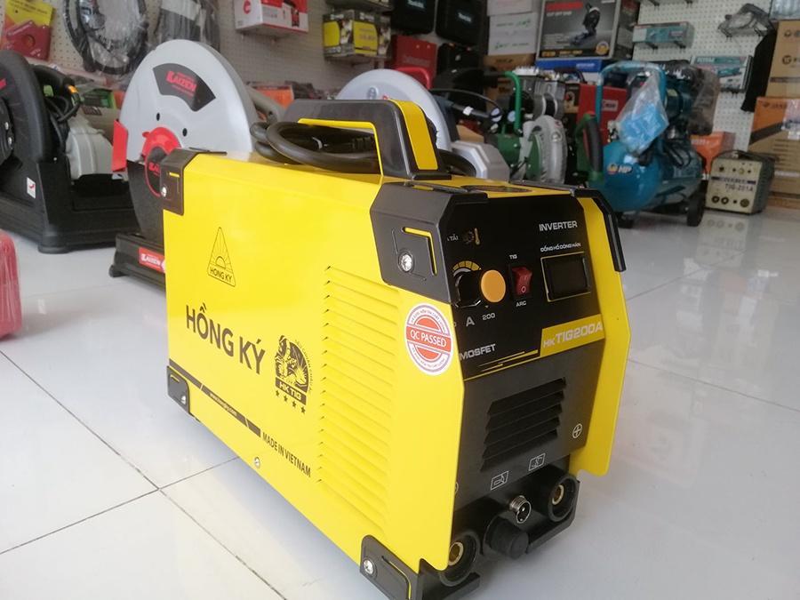 MÁY HÀN TIG DC MMA INVERTER 200 AMPE 220V HỒNG KÝ HKTIG200A (MOSFET) - HÀNG CHÍNH HÃNG