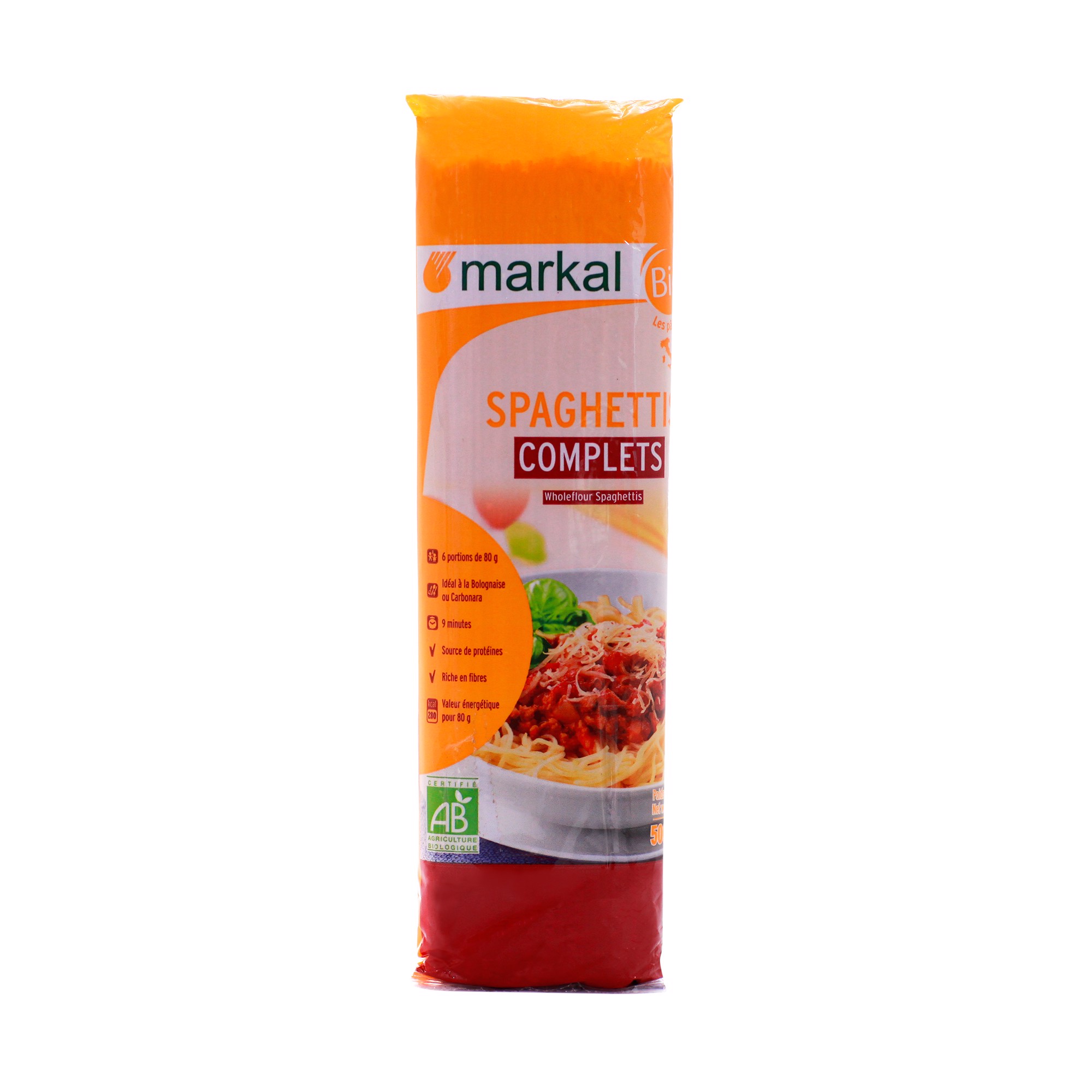 Mì spaghetti hữu cơ Markal Organic Spaghetti 500g