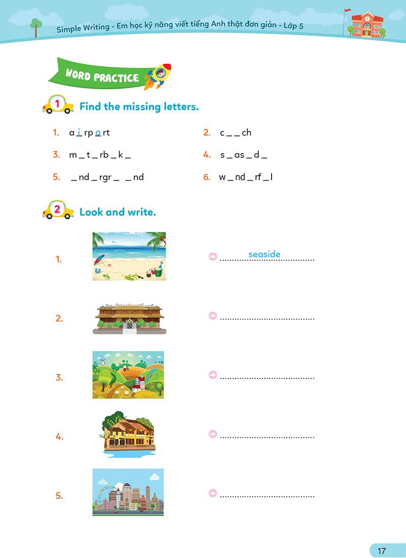 Sách Simple Writing - Em Học Kỹ Năng Viết Tiếng Anh Thật Đơn Giản 5