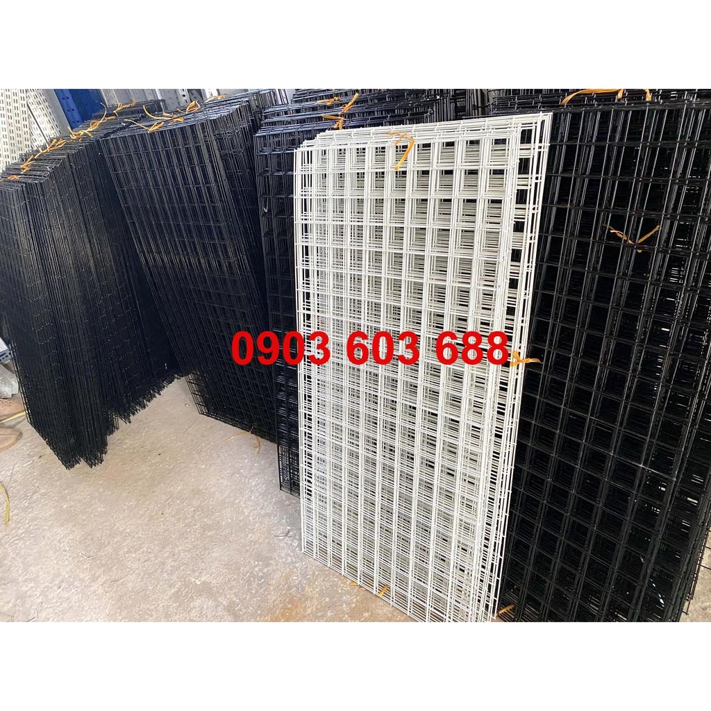 5 tấm lưới sắt treo đồ sơn tĩnh điện 50x100cm