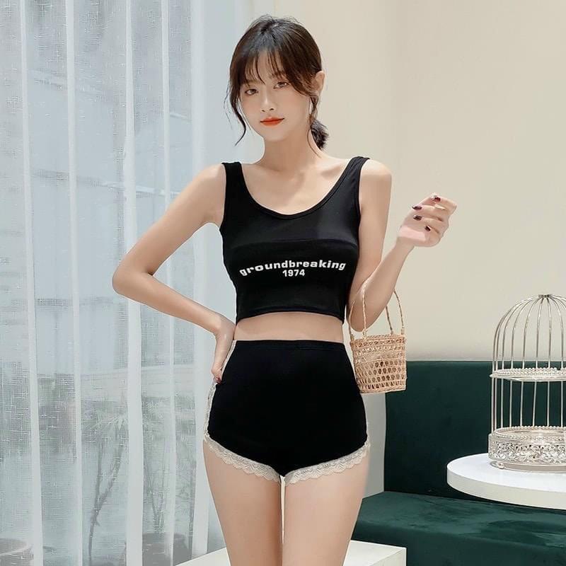 quần đùi cotton mặc trong váy