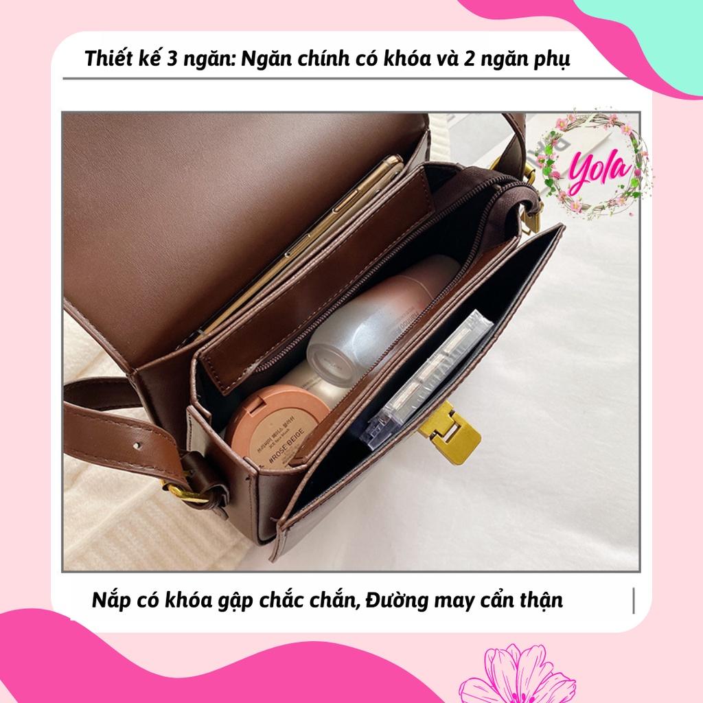 Túi đeo chéo nữ mini Giỏ xách nữ đeo vai thời trang nữ kẹp nách cao cấp Yola shop