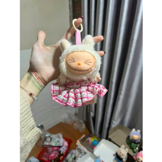 Áo quần Labubu - Váy Nhún Cho Búp Bê LBB V1/V2 Xinh Xắn, Phụ Kiện Cho Búp Bê