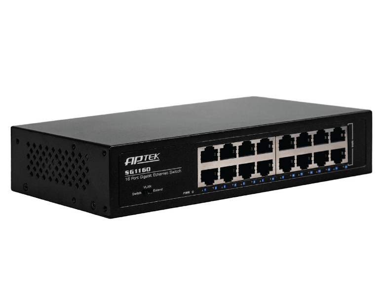 Switch APTEK SG1160 16 port Gigabit- Hàng chính hãng