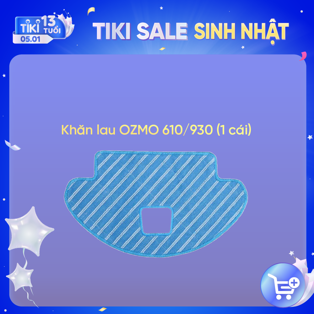 Khăn lau robot Ecovacs deebot ozmo 610/930 - Hàng Chính Hãng