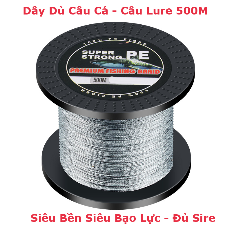 Dây dù câu cá - Dài 500m - Siêu bạo lực - Siêu dai - DC03