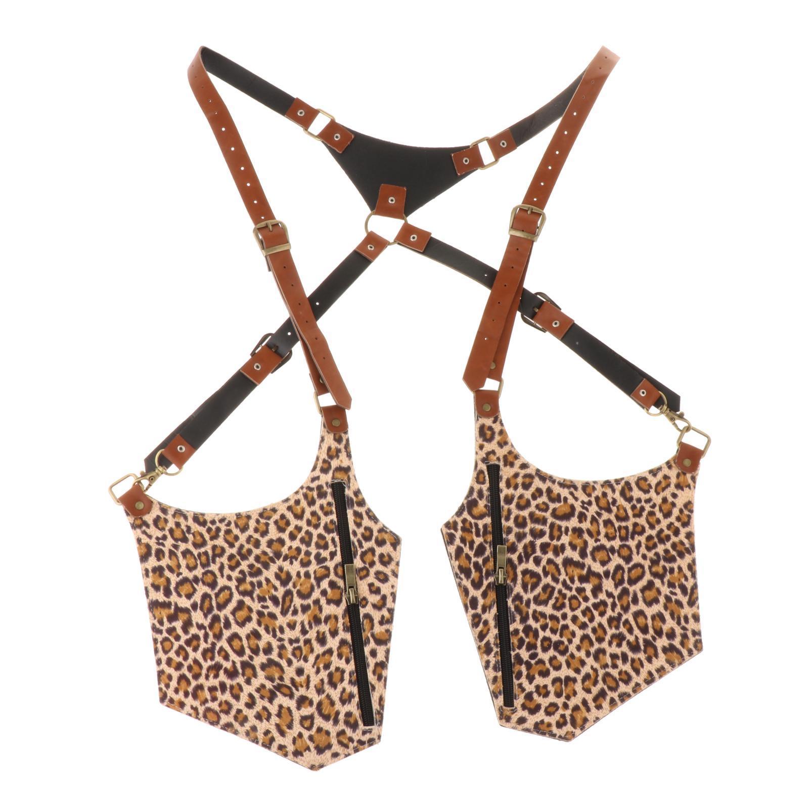 Fashion Underarm Shoulder Bag, Adjustable Portable Organizer PU Double Shoulder Pouch Purse Wallet Bag for Outdoor Activities