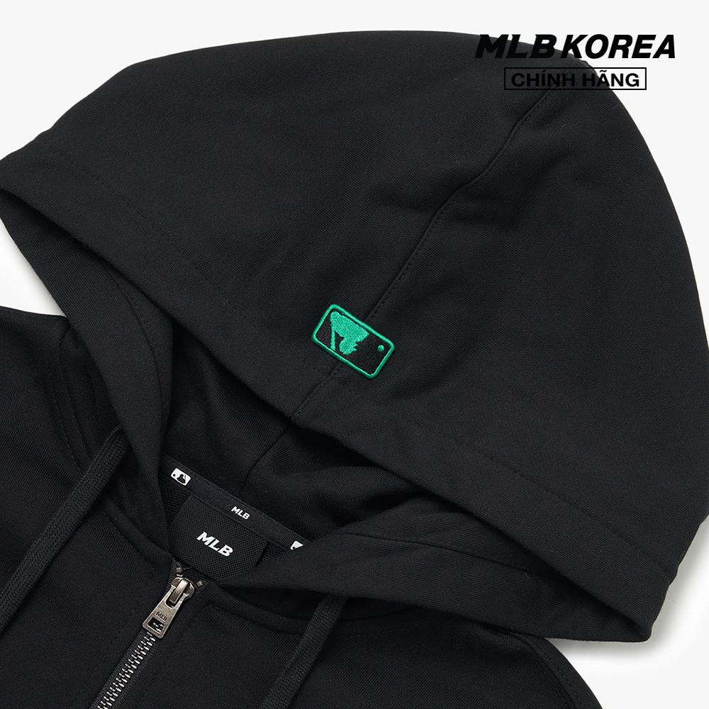 MLB - Áo hoodie tay dài phối mũ Basic Mego Logo Hood Zip Up 3ATRB0224