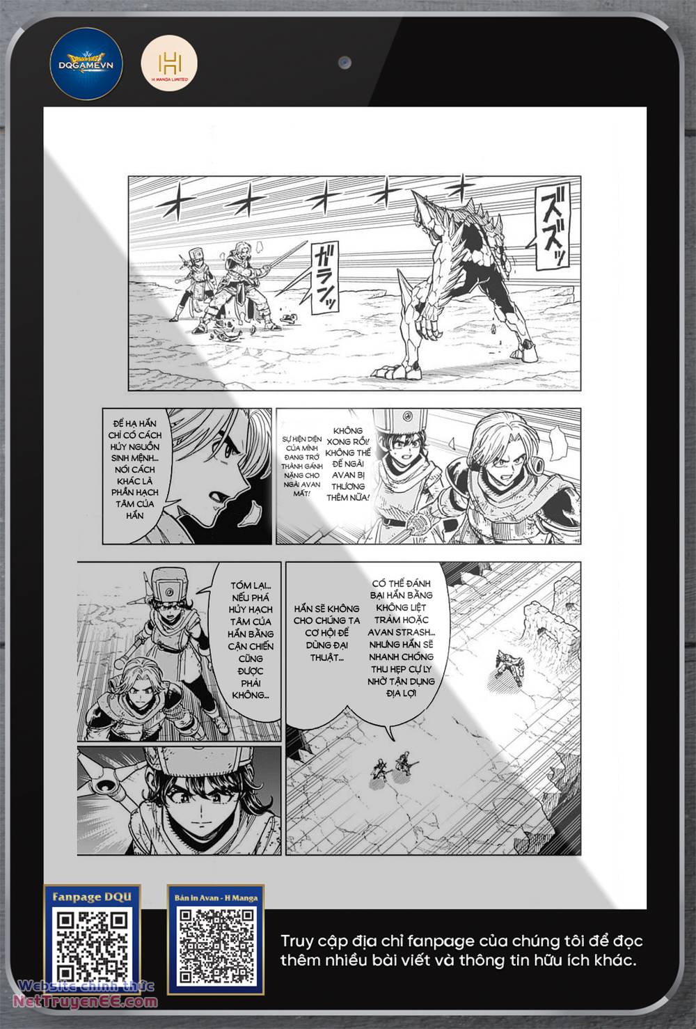 dragon quest - dũng giả avan và ngục viêm ma vương chapter 35 21