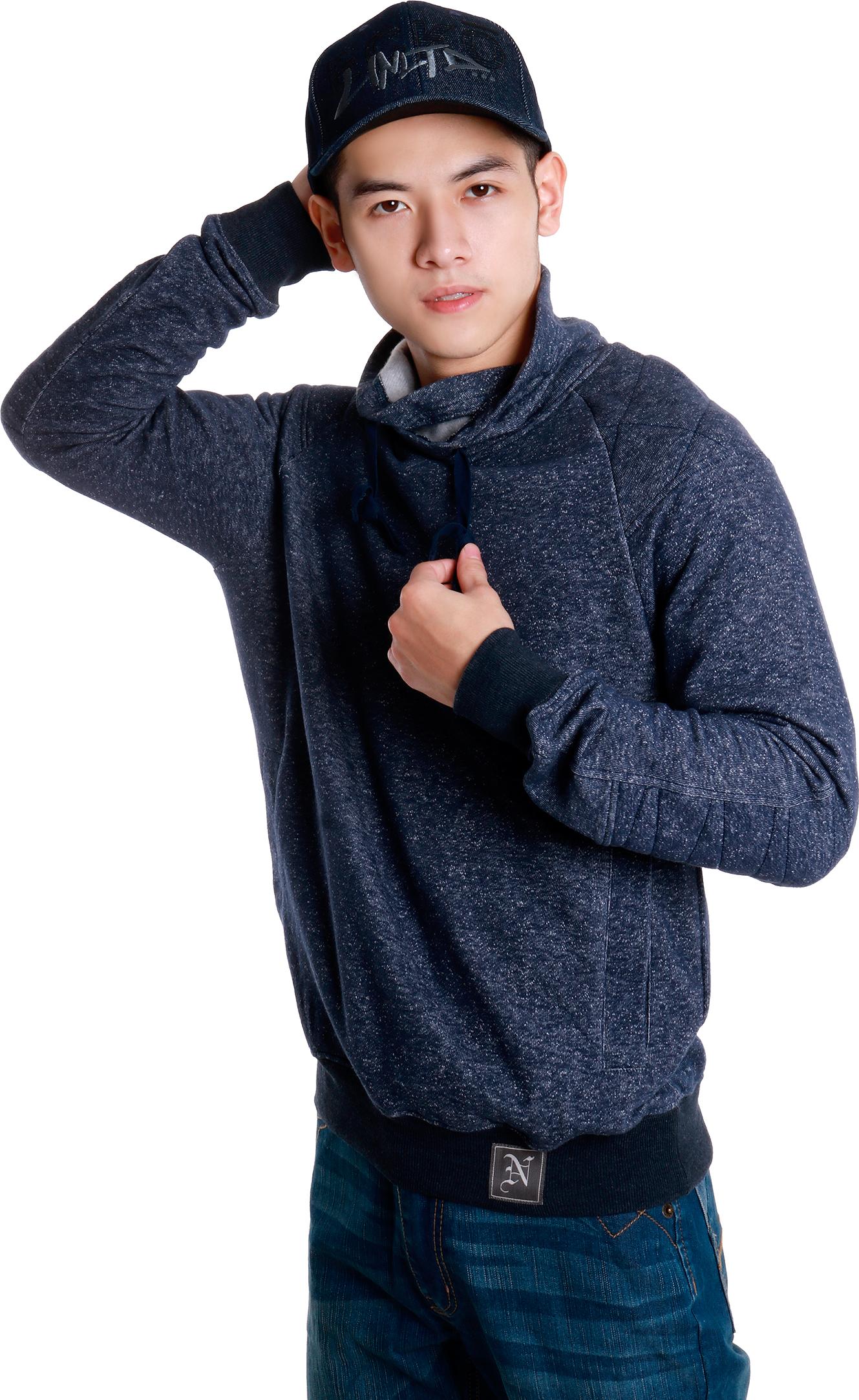 Áo Hoodie nam Narsis D5002 màu xanh thiên thanh  trẻ trung năng động, chất liệu  cao cấp cực mềm mại thông thoáng