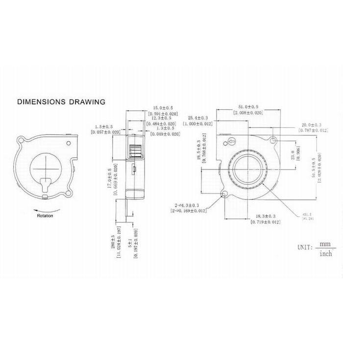 Gdstime 1Pieces DC 14V Ball Bearing 1x1x11mm Cooling Fan 1mm x 11mm 3D Printer 1cm Cable Blower Cooler Radiator 111