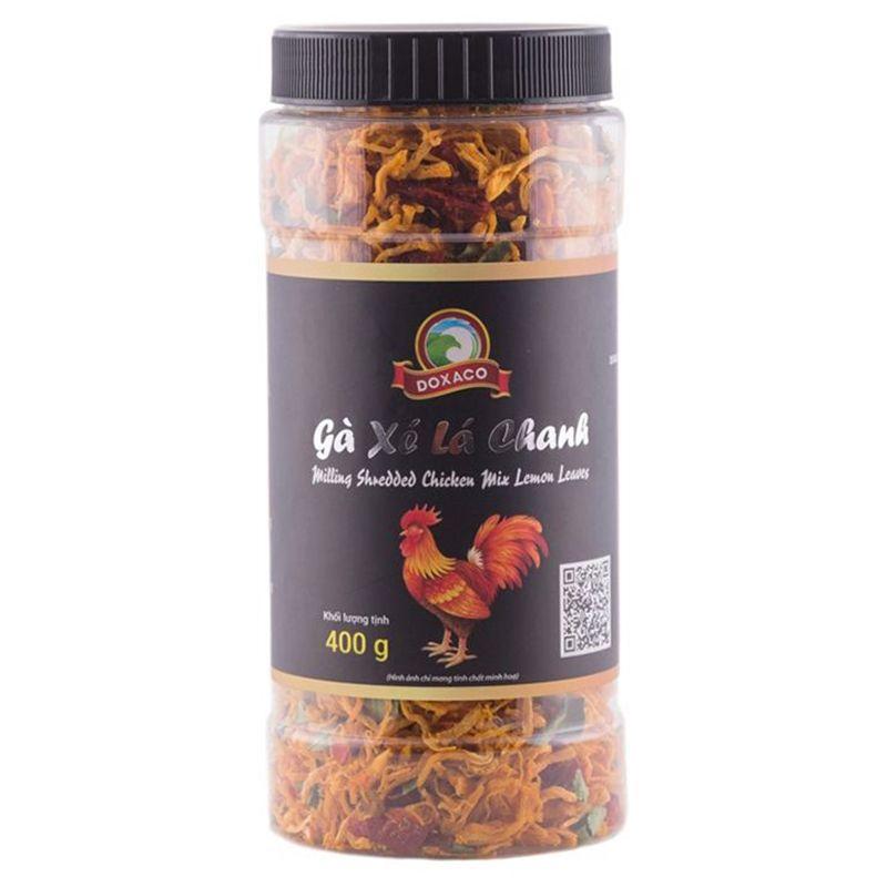 Gà Xé Lá Chanh Doxaco Hũ 400G – 8936051093239
