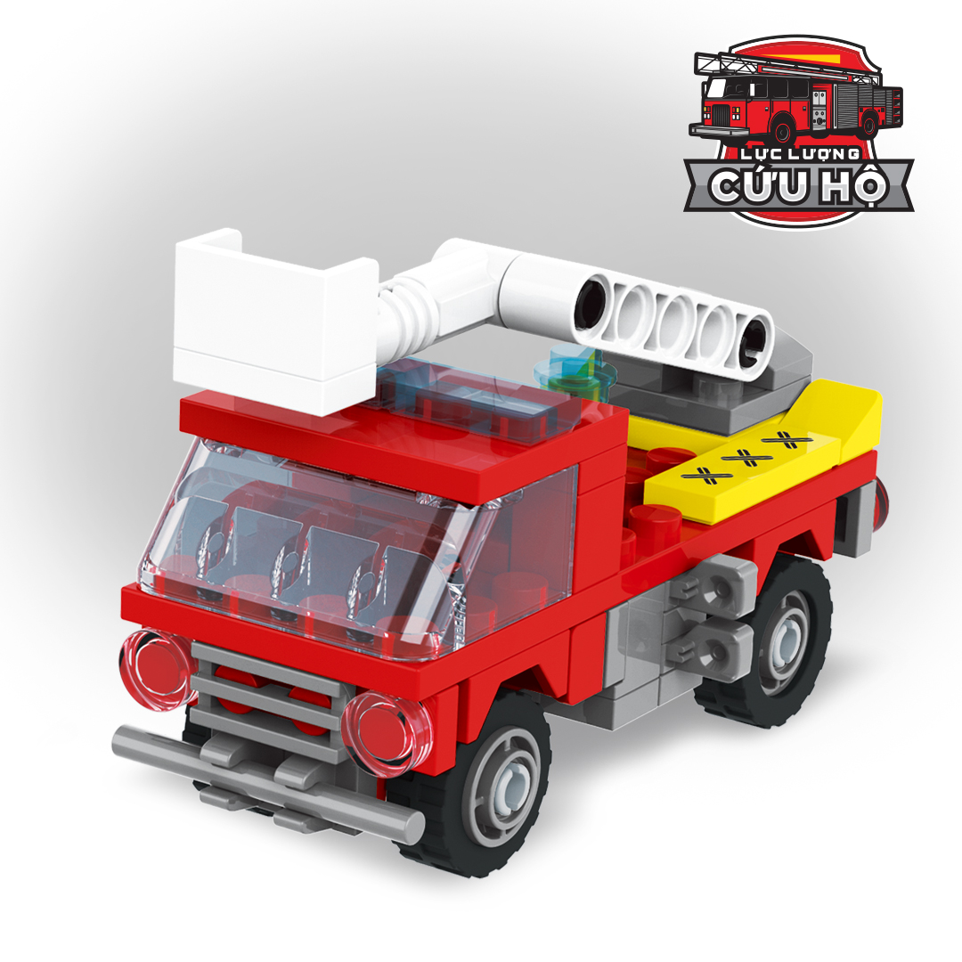 Đồ Chơi: Ghép Hình - Lực Lượng Cứu Hộ_ Xe Nâng Giải Cứu DK81178