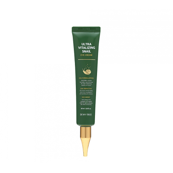 Kem Mắt Ốc Sên Chống Nhăn Giảm Quầng Thâm Và Bọng Mắt Dewytree Ultra Vitalizing Snail Eye Cream 40ml