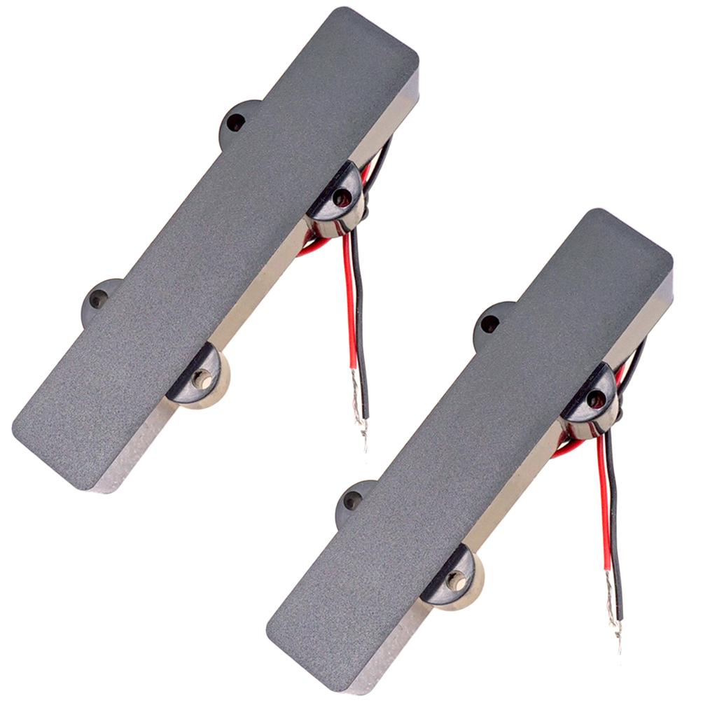 2pcs 4 String Jazz Bass Humbucker Closed Pickup for Electric Bass Guitar