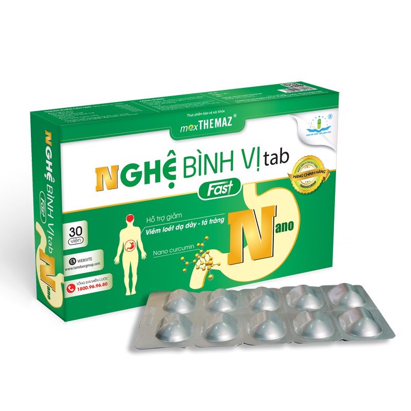 Nghệ Bình Vị Tab Fast Nano