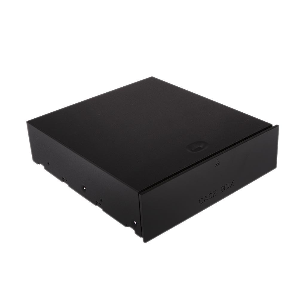 Computer Hard Drive Mobile Blank Rack Drawer Tray Storage Case for DVD/CD
