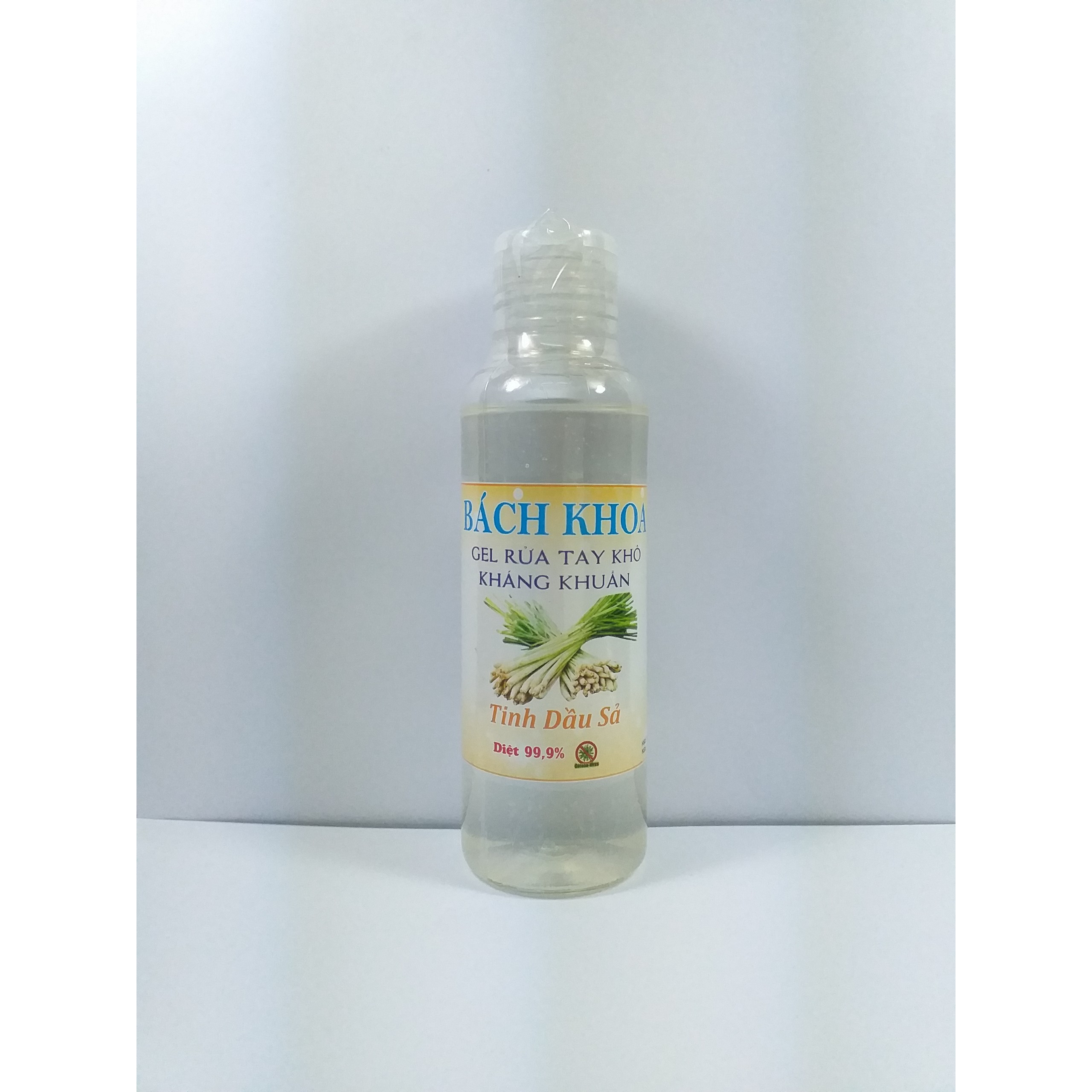 Gel Rửa Tay Khô Bách Khoa - Tinh Dầu Sả Kháng Khuẩn (130ml)