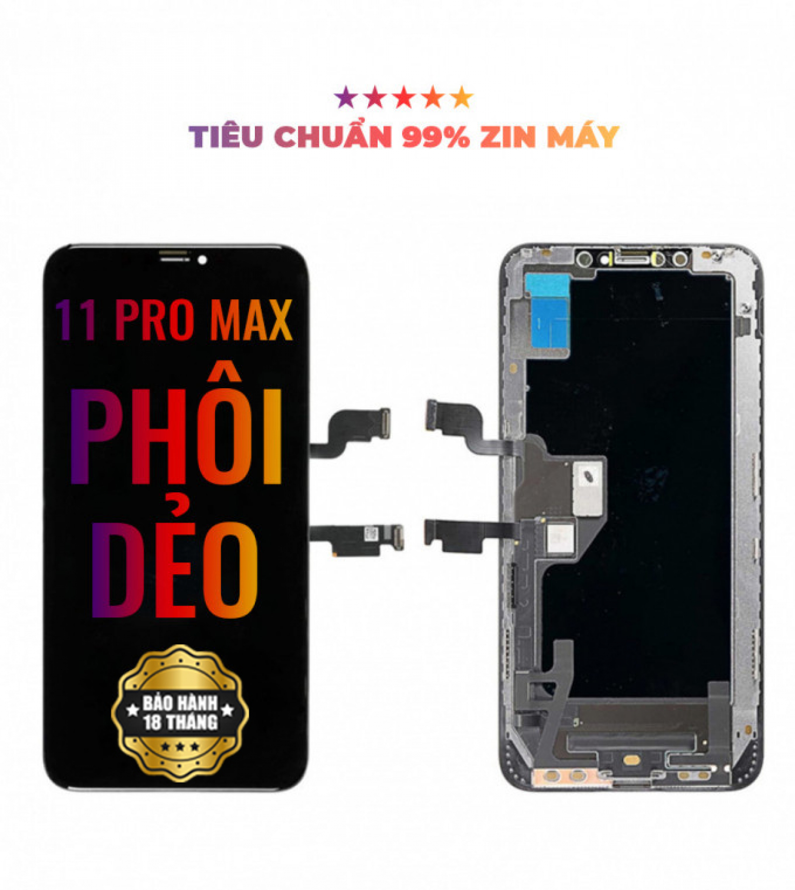 Màn hình DURA cho iPhone 11 Pro Max hàng chính hãng