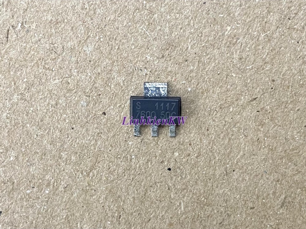 S1117-5.0V AMS1117 1117 Dán, Mới, Chính gốc 100%.