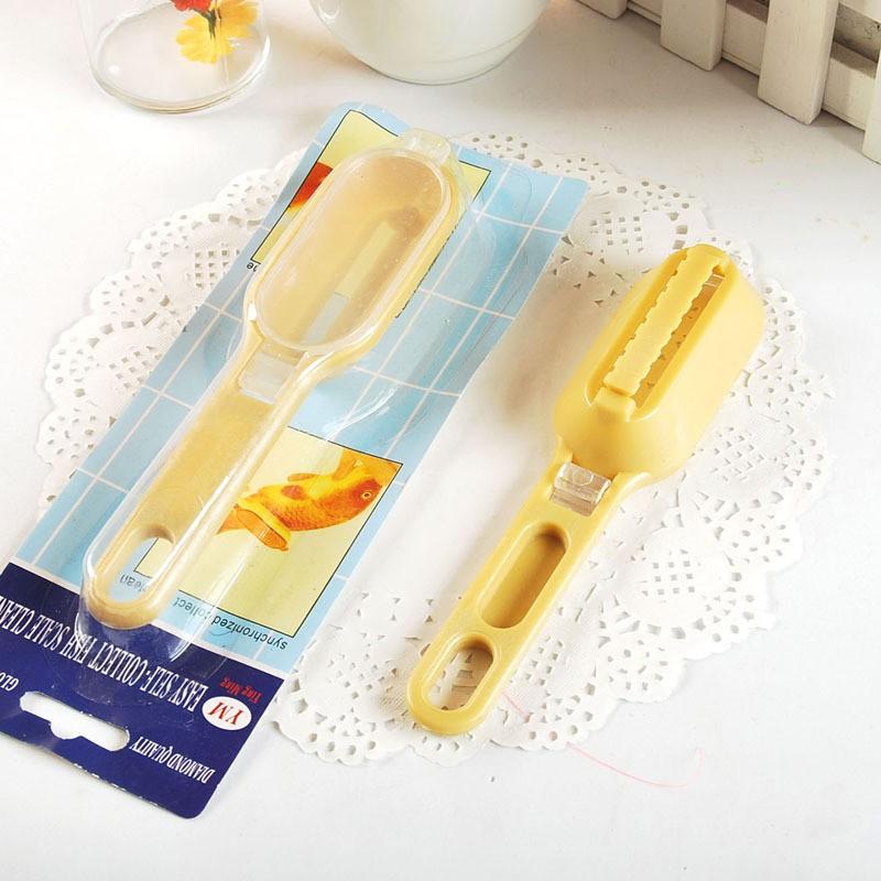 Dụng Cụ Đánh Vảy Cá Có Khuôn Đựng Tự Động Gom Vảy Tiện Dụng