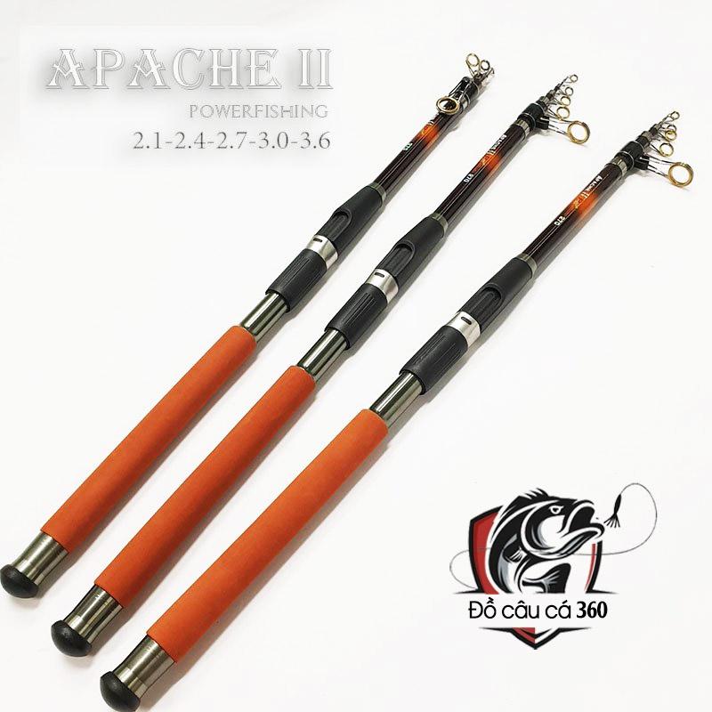 Cần Câu Lục Câu Lăng Xê Apache II Cần Câu Máy Rút Chất Lượng Giá Rẻ