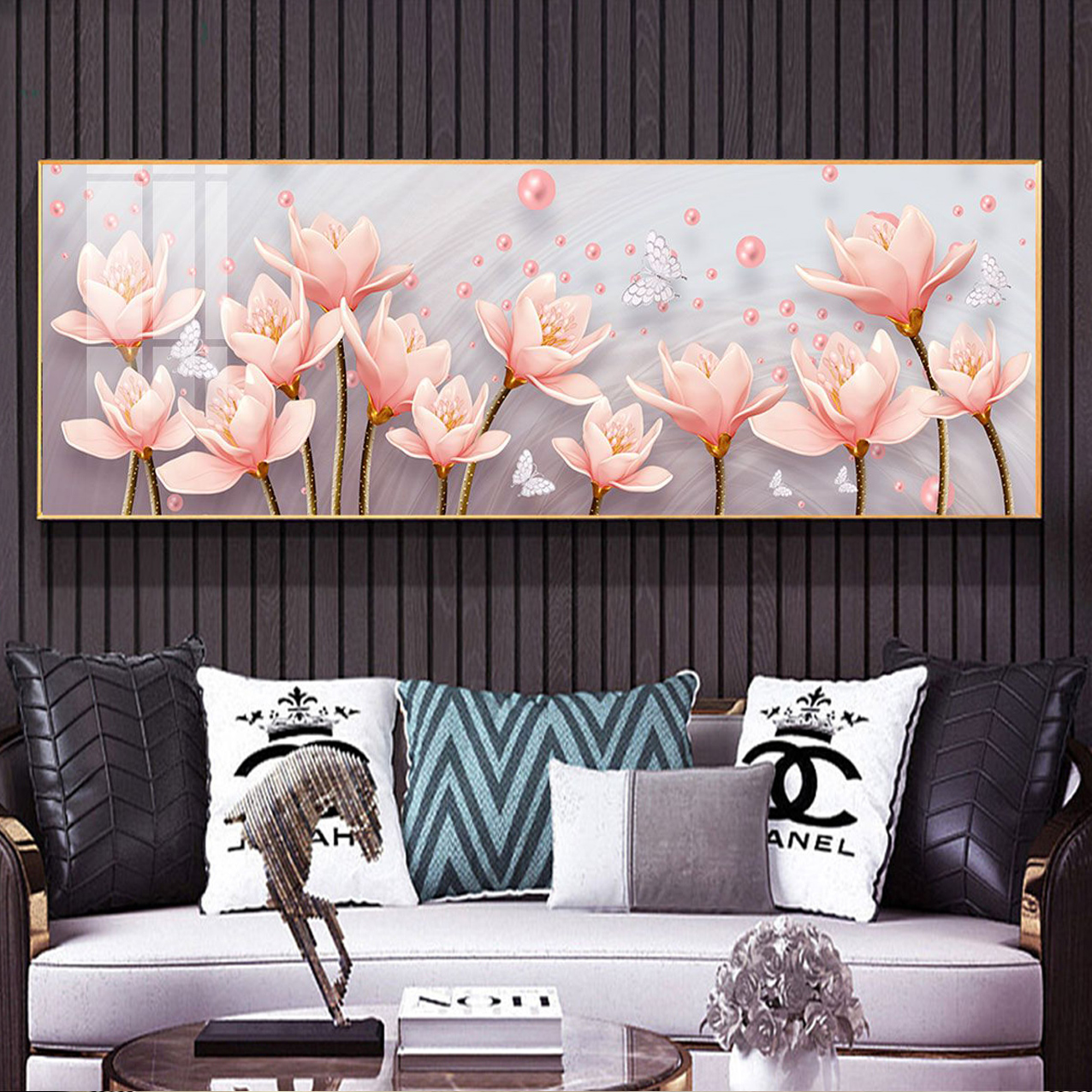 Tranh Canvas Trang Trí Cao Cấp - Tranh Những Bông Hoa Nghệ Thuật Đẹp