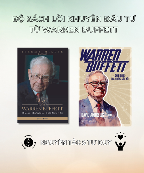 Sách - Bộ Lời khuyên đầu tư từ Warrren Buffett - Thái Hà Books