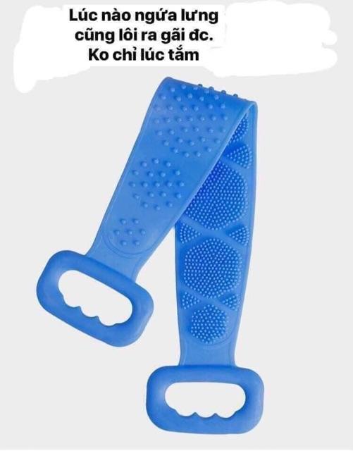 Dây cọ lưng 2 mặt silicon mới siêu tiện dụng