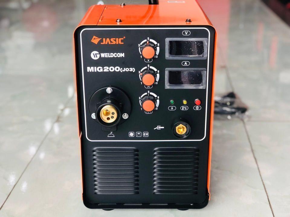 MÁY HÀN BÁN TỰ ĐỘNG MIG200 J03 (ĐẦU CẤP DÂY LIỀN, 220V) JASIC - HÀNG CHÍNH HÃNG