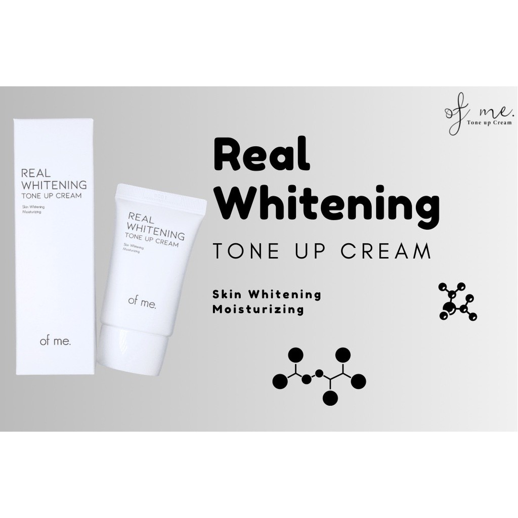 Kem body dưỡng trắng da OF ME REAL WHITENING TONE UP CREAM ngăn ngừa thâm 50ML