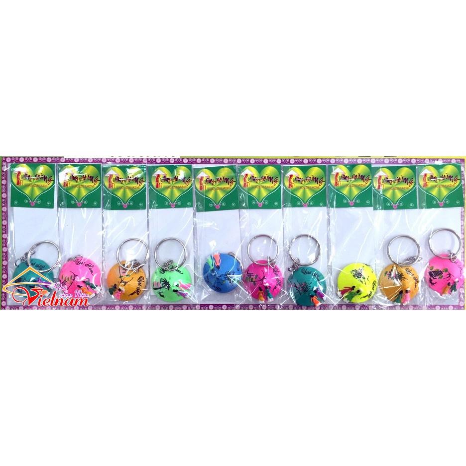 Móc khóa nón lá - 1 lốc 10 móc