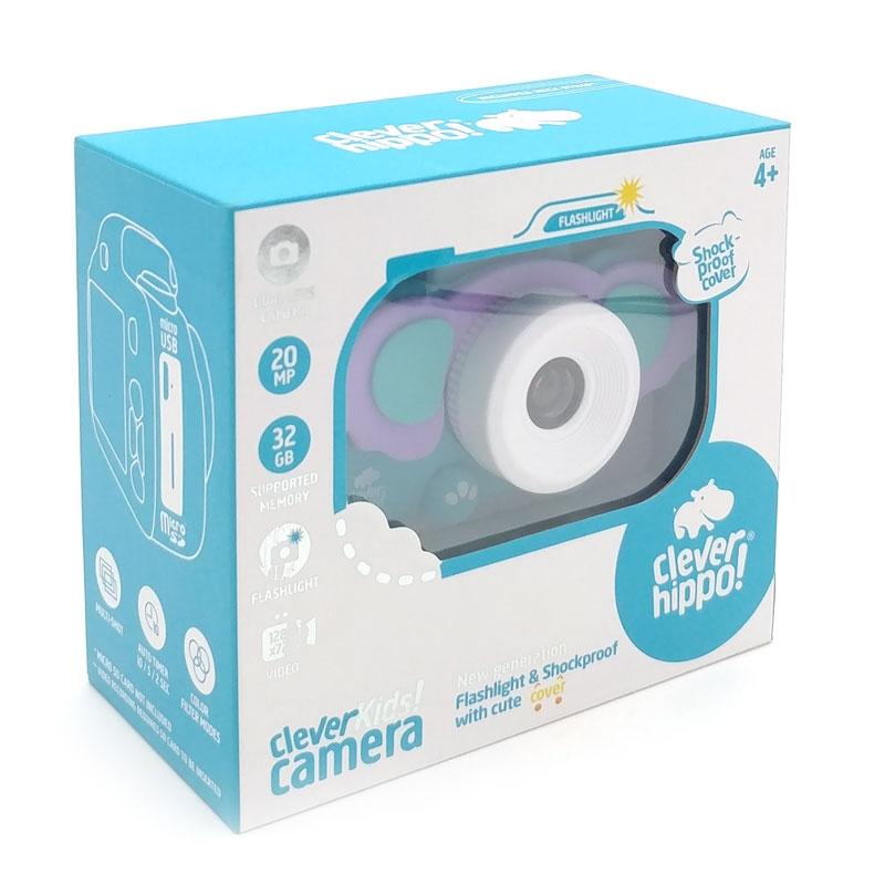 Camera Với Cover Ngộ Nghĩnh Clever Hippo Toy EP/YT006 - Voi Con Mạnh Mẽ