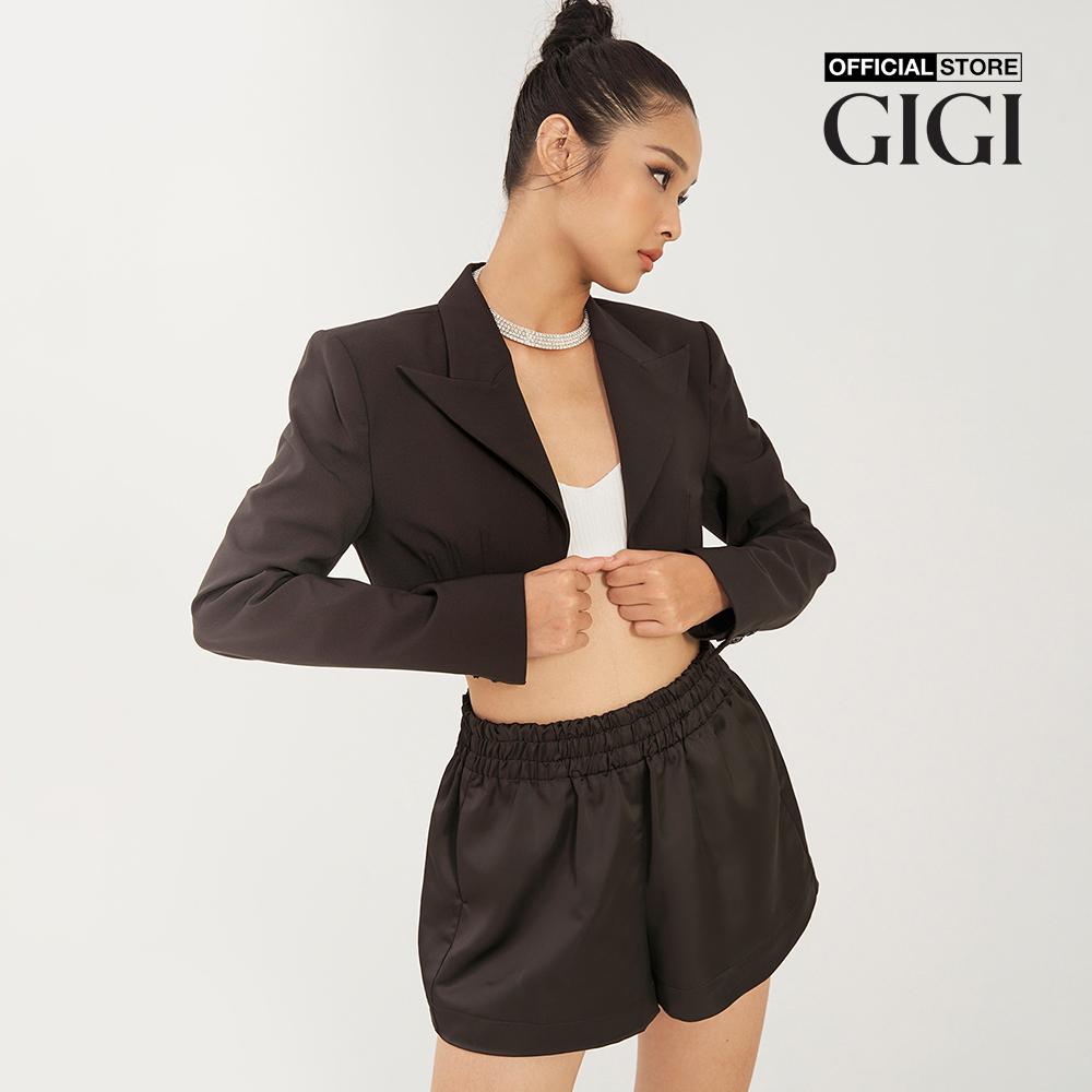 GIGI - Áo blazer nữ tay dài phom croptop hiện đại G1403B212619