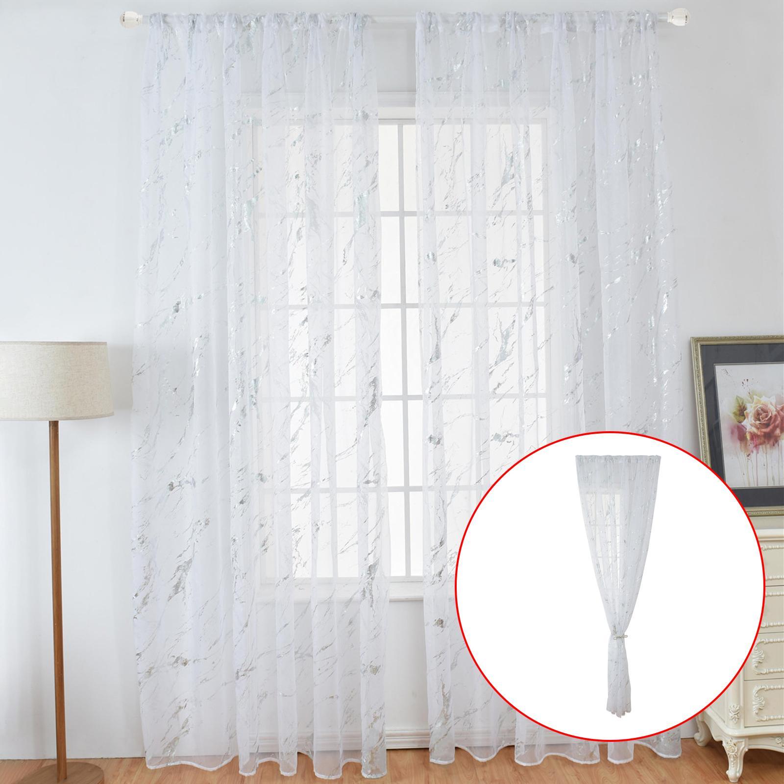 Luxury Rod Pocket Curtain Window Treatment for Bedroom Living Room Decoration