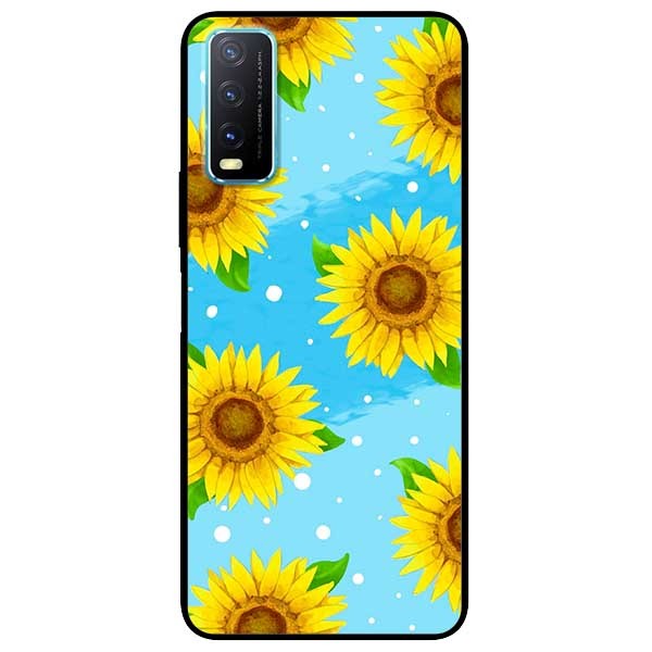 Ốp lưng dành cho Vivo Y20 - Y20s - Y12s mẫu Họa Tiết Hoa Vàng 2