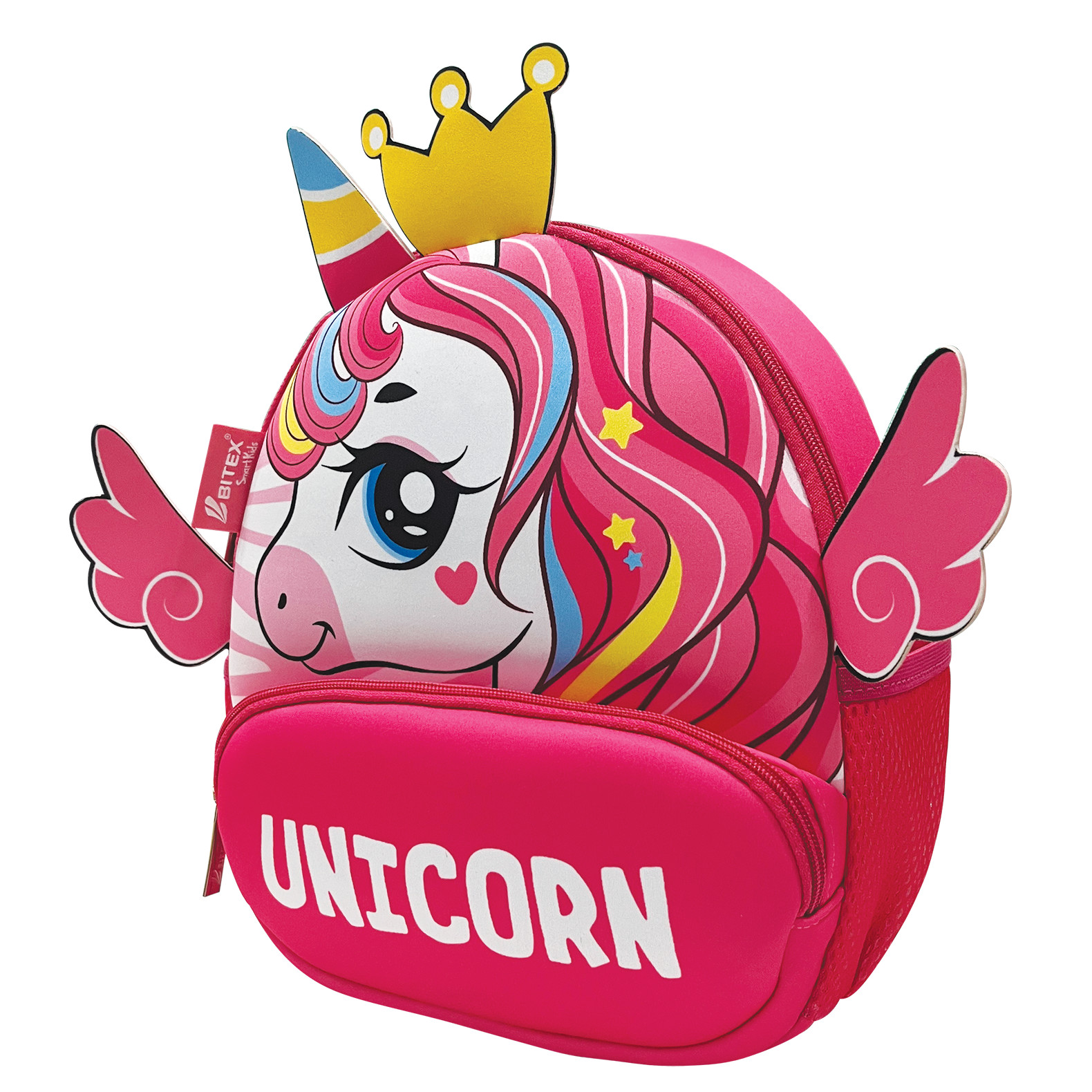 Ba lô Mẫu Giáo Cute Pets-Unicorn B-019 Hồng nhạt