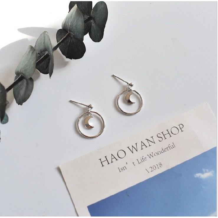 BÔNG TAI TRÒN MẶT TRĂNG