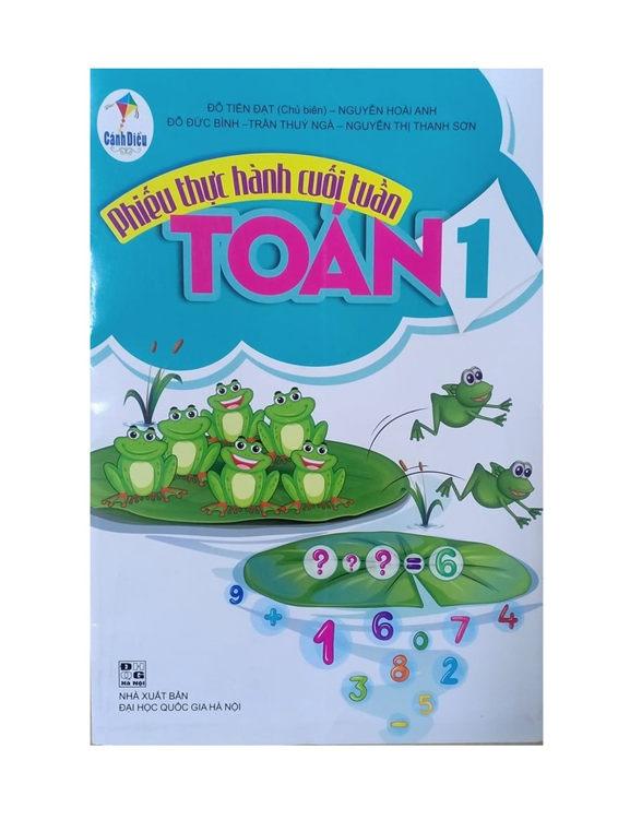 Sách - Phiếu thực hành cuối tuần Toán Lớp 1