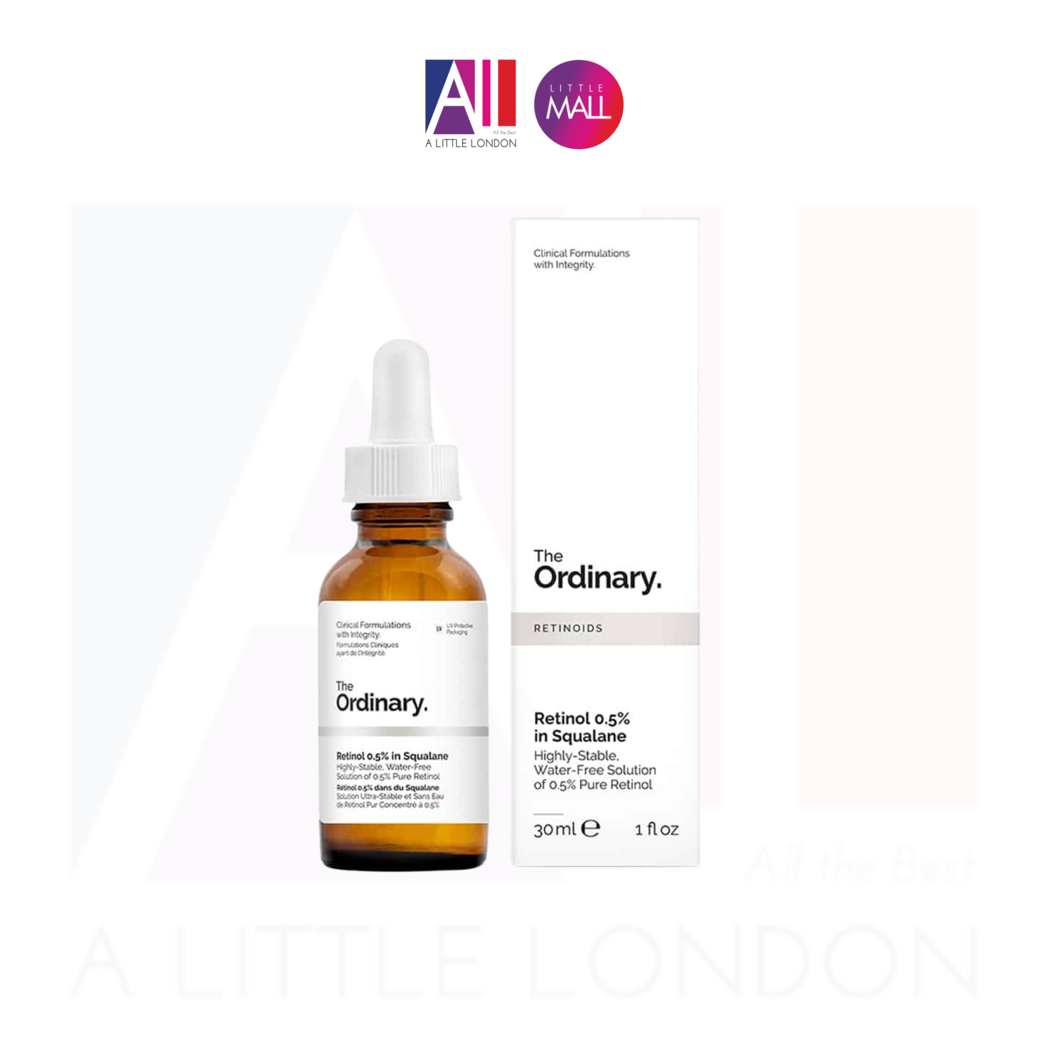 Tinh Chất The Ordinary Retinol 0.5 In Squalane - 30Ml