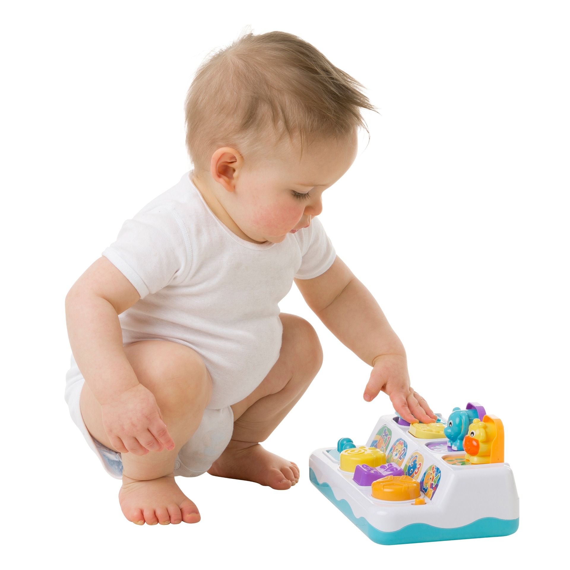 Đồ Chơi Những Người Bạn Rừng Xanh Phát Nhạc Có Đèn Playgro, Cho Bé Từ 12 Tháng