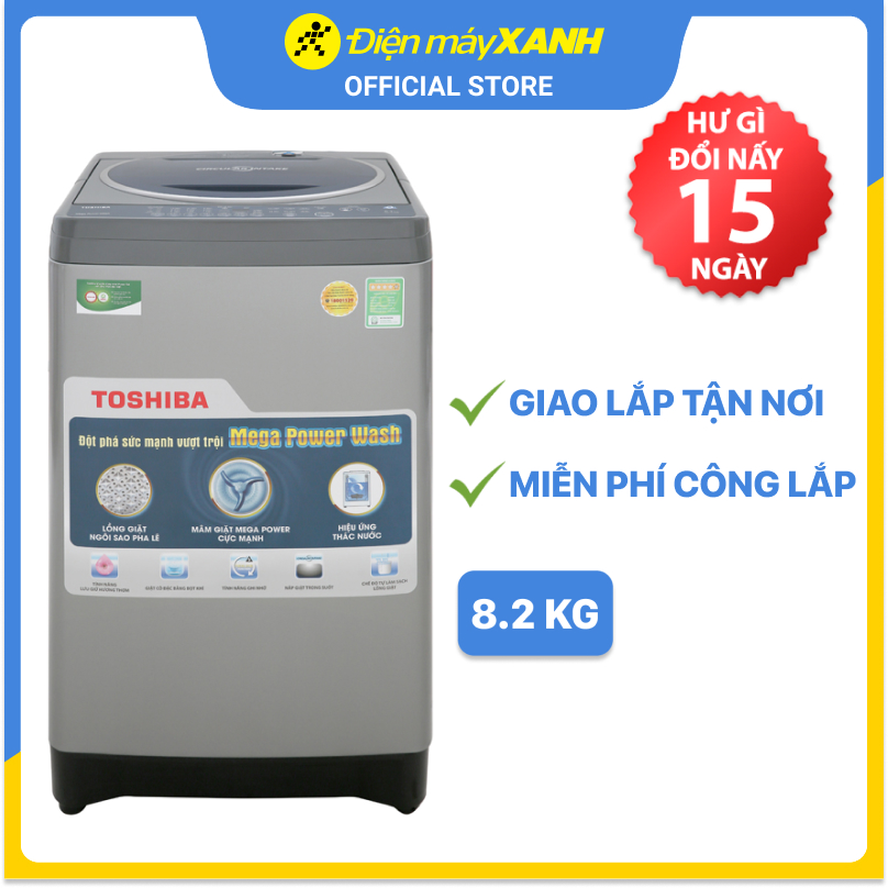 Máy giặt Toshiba 8.2 kg AW-J920LV SB