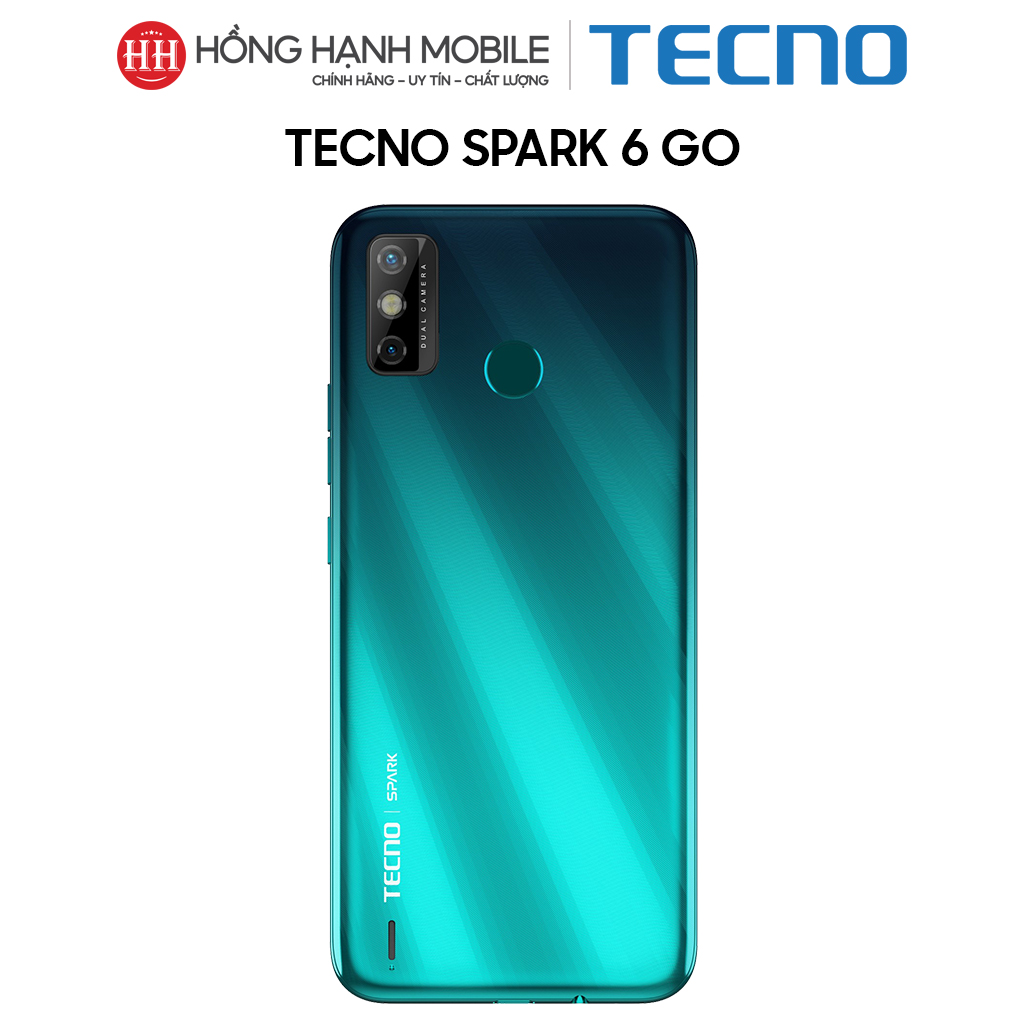 Điện Thoại Tecno Spark 6 Go 4GB/64GB - Hàng Chính Hãng