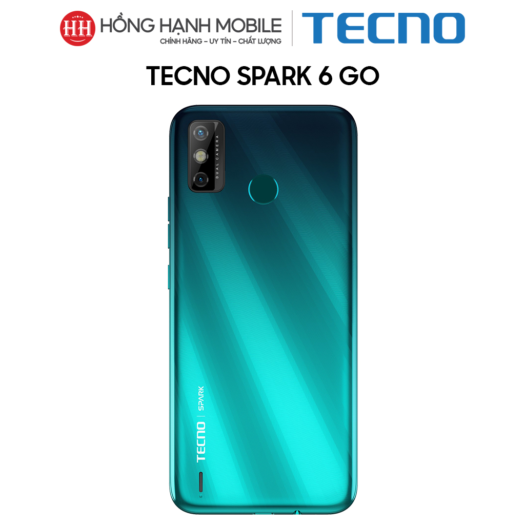 Điện Thoại Tecno Spark 6 Go 4GB/64GB - Hàng Chính Hãng